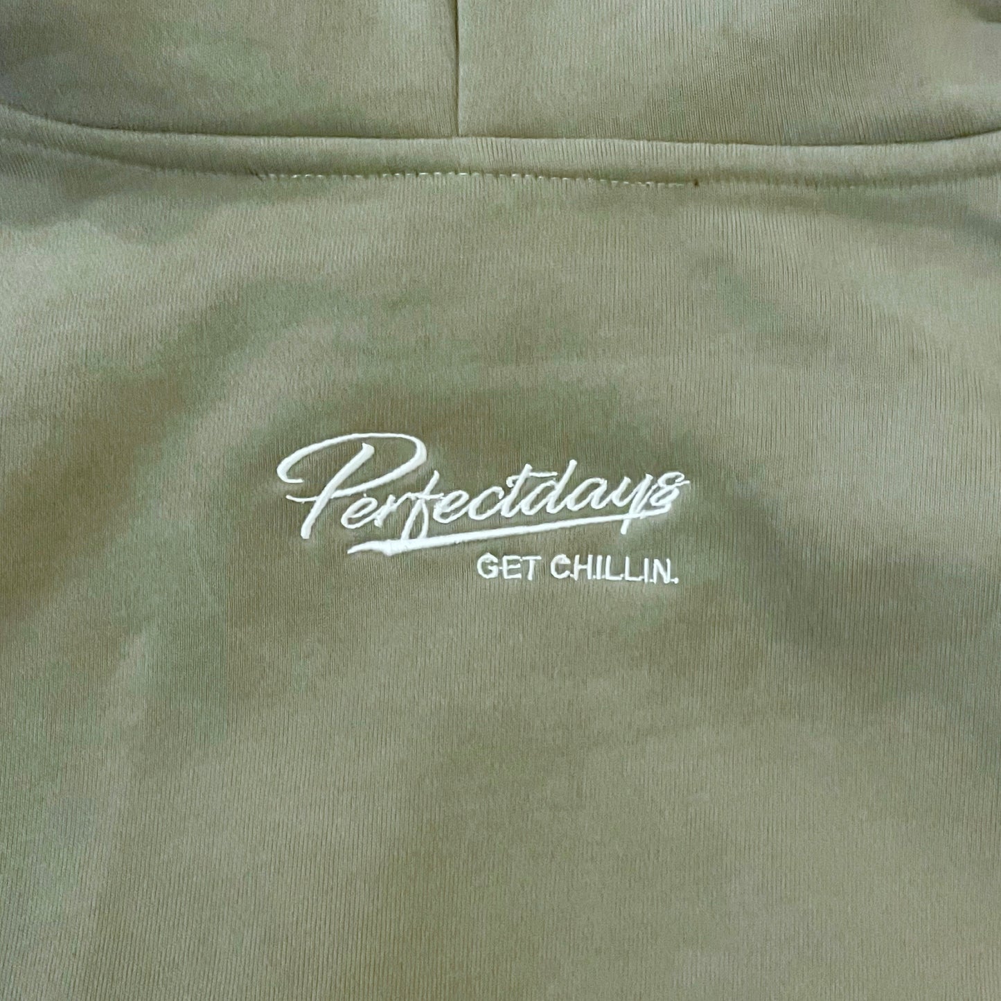 Women's MINI LOGO HOODIE - OLIVE