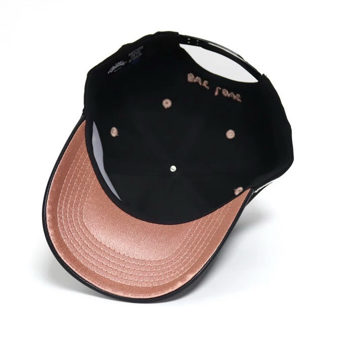EAGLE CAP - BLACK /PINK GOLD