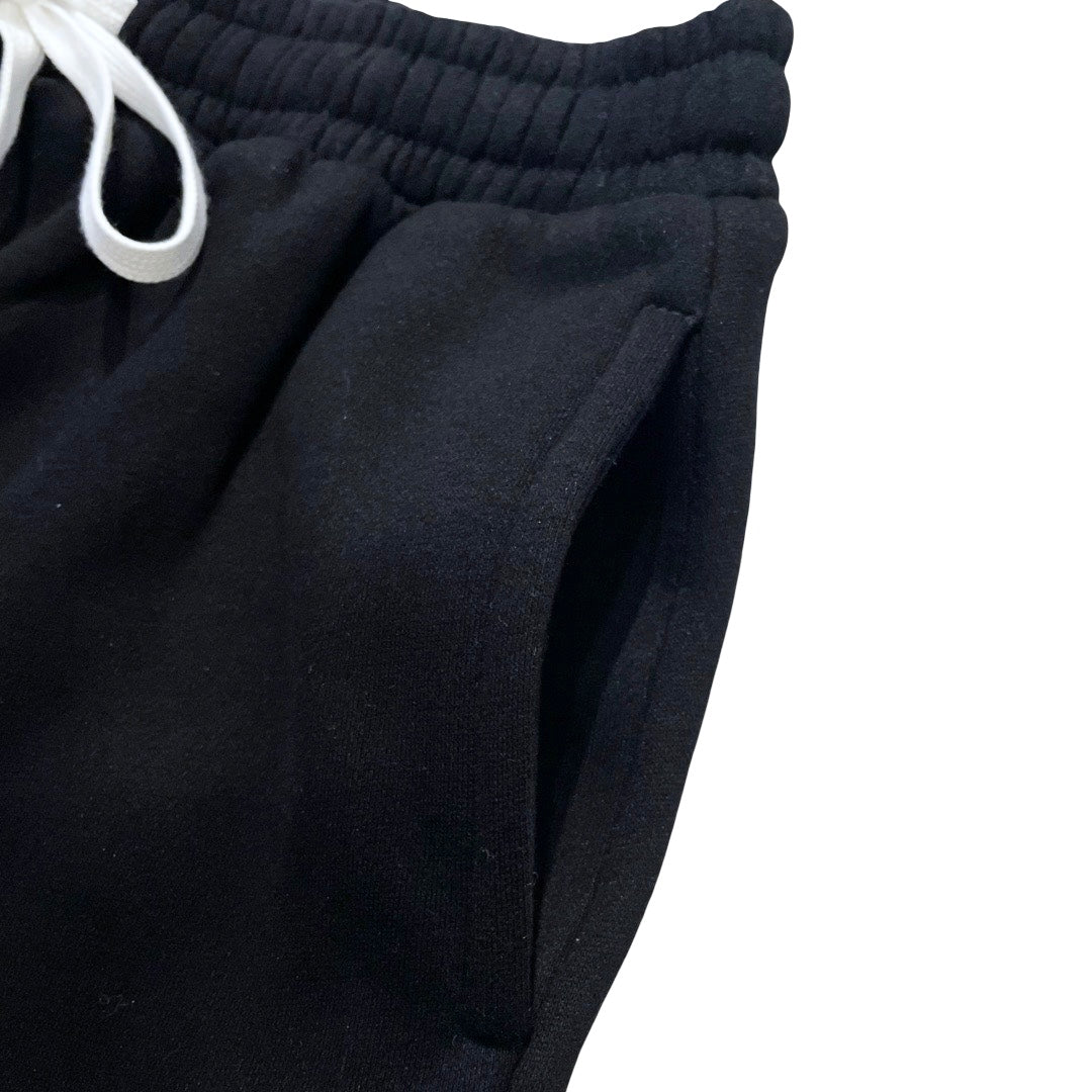 SWEAT SKIRT - BLACK