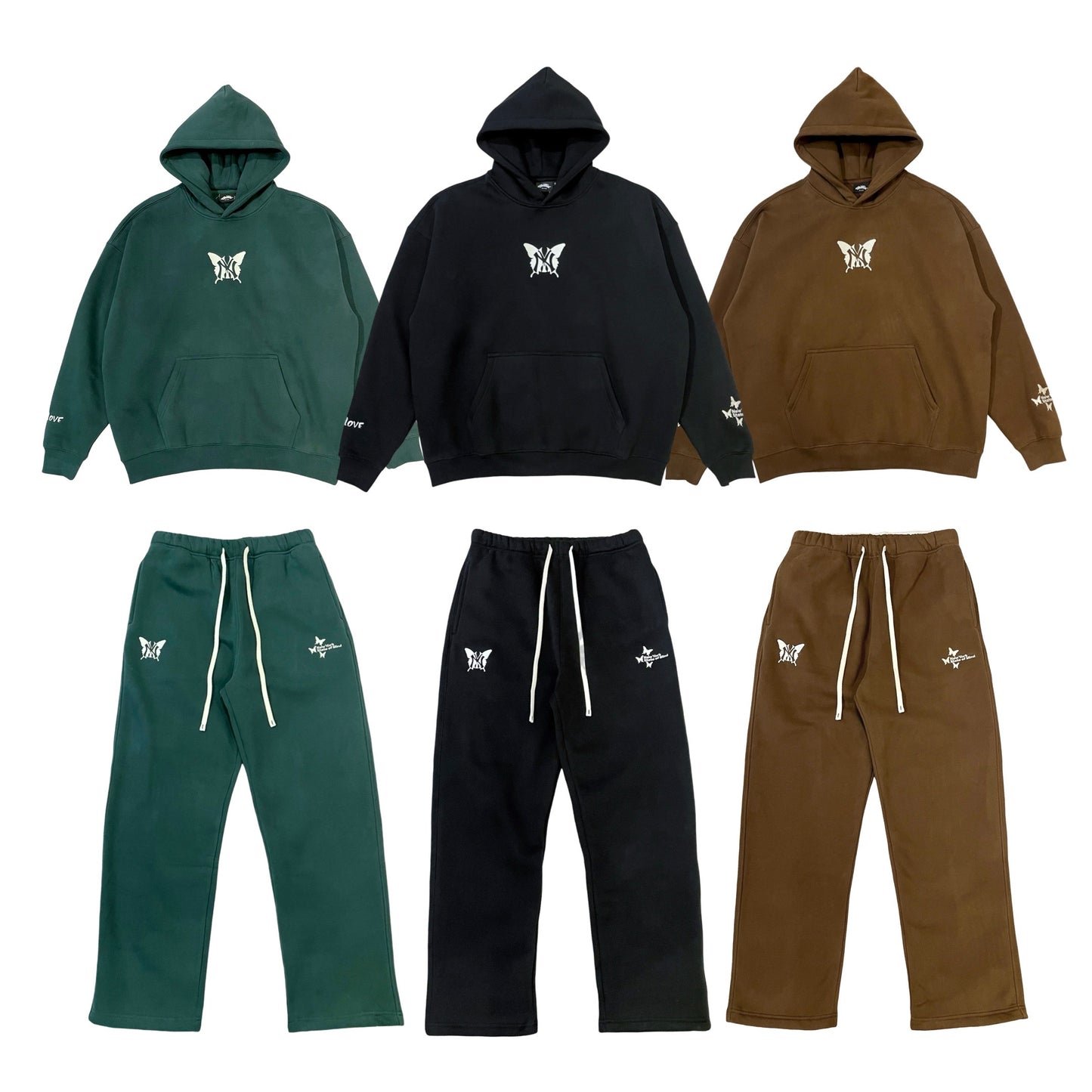 NY BUTTERFLY PANTS - GREEN