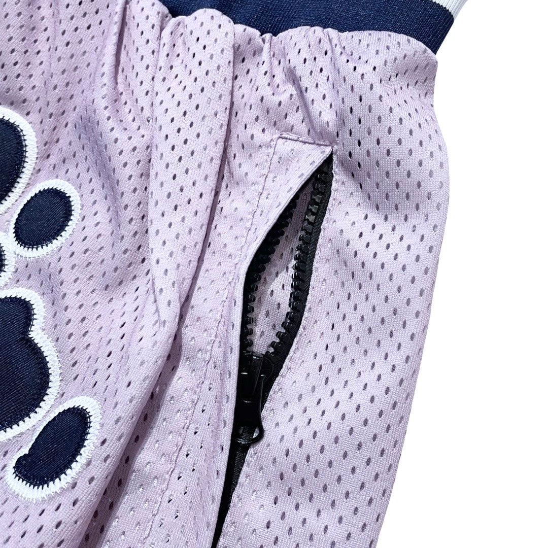 BASKETBALL STAR SHORTS - PURPLE / NAVY
