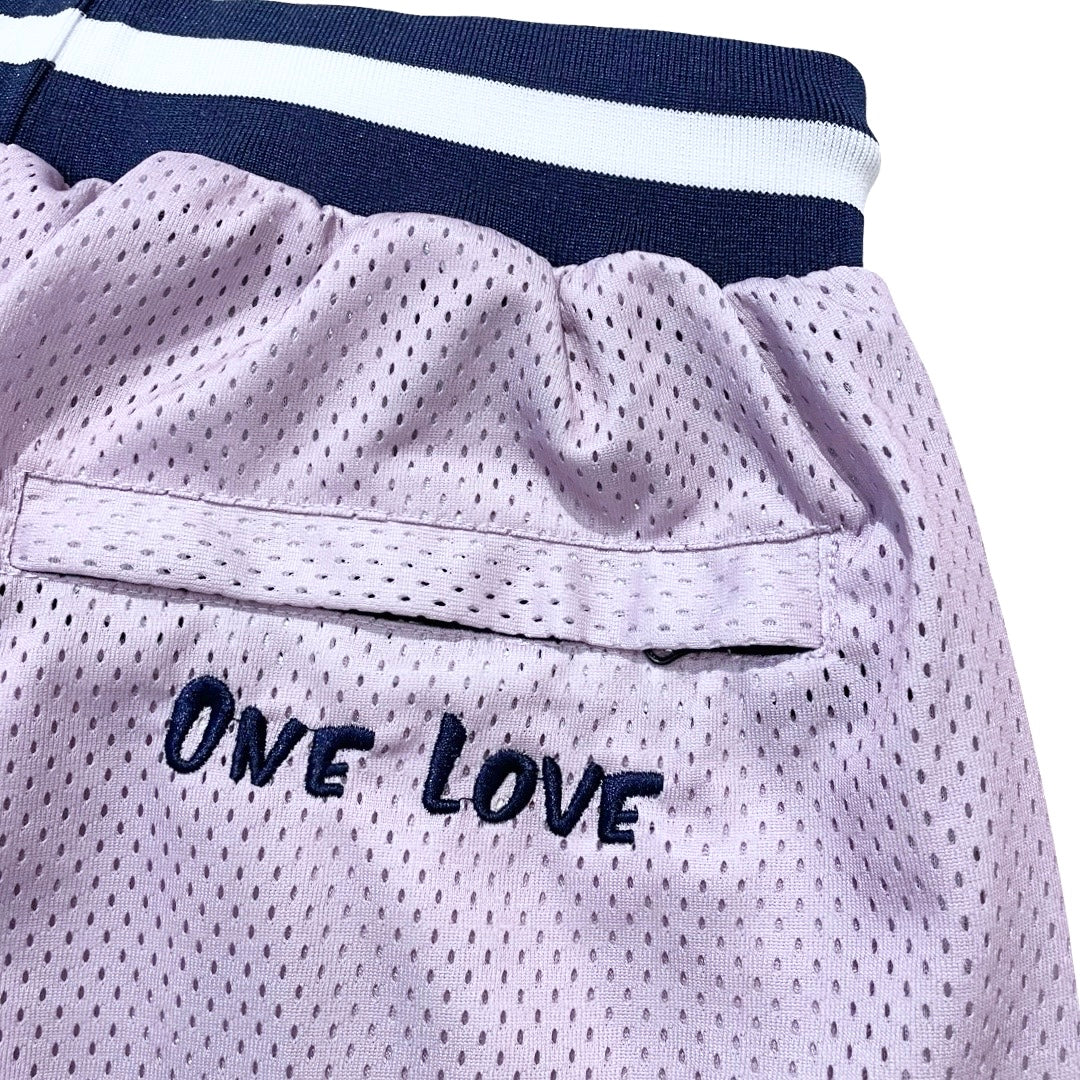 BASKETBALL STAR SHORTS - PURPLE / NAVY