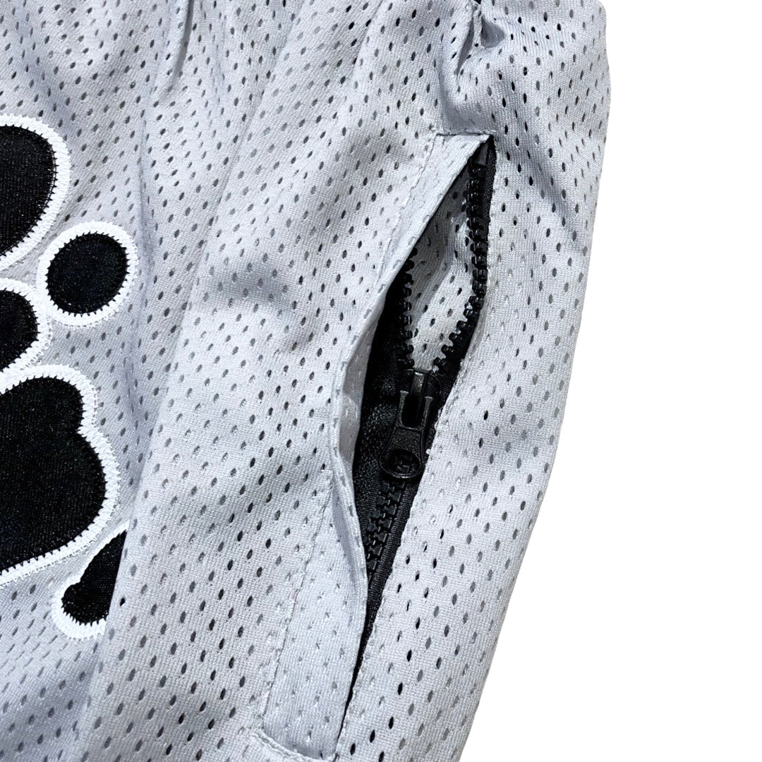 BASKETBALL STAR SHORTS - GREY / BLACK