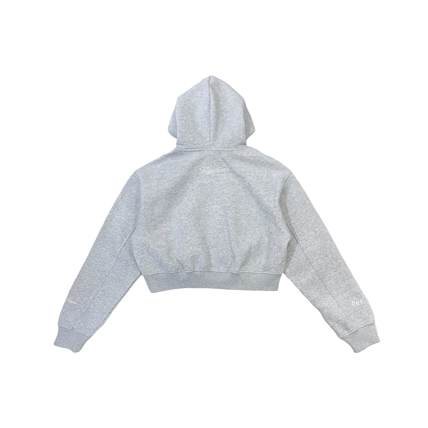 Women's NY BUTTERFLY HOODIE - GREY / WHITE