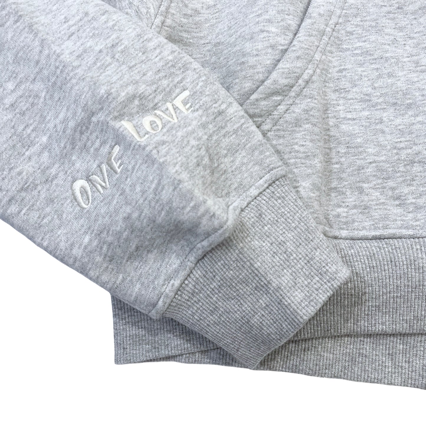 Women's NY BUTTERFLY HOODIE - GREY / WHITE
