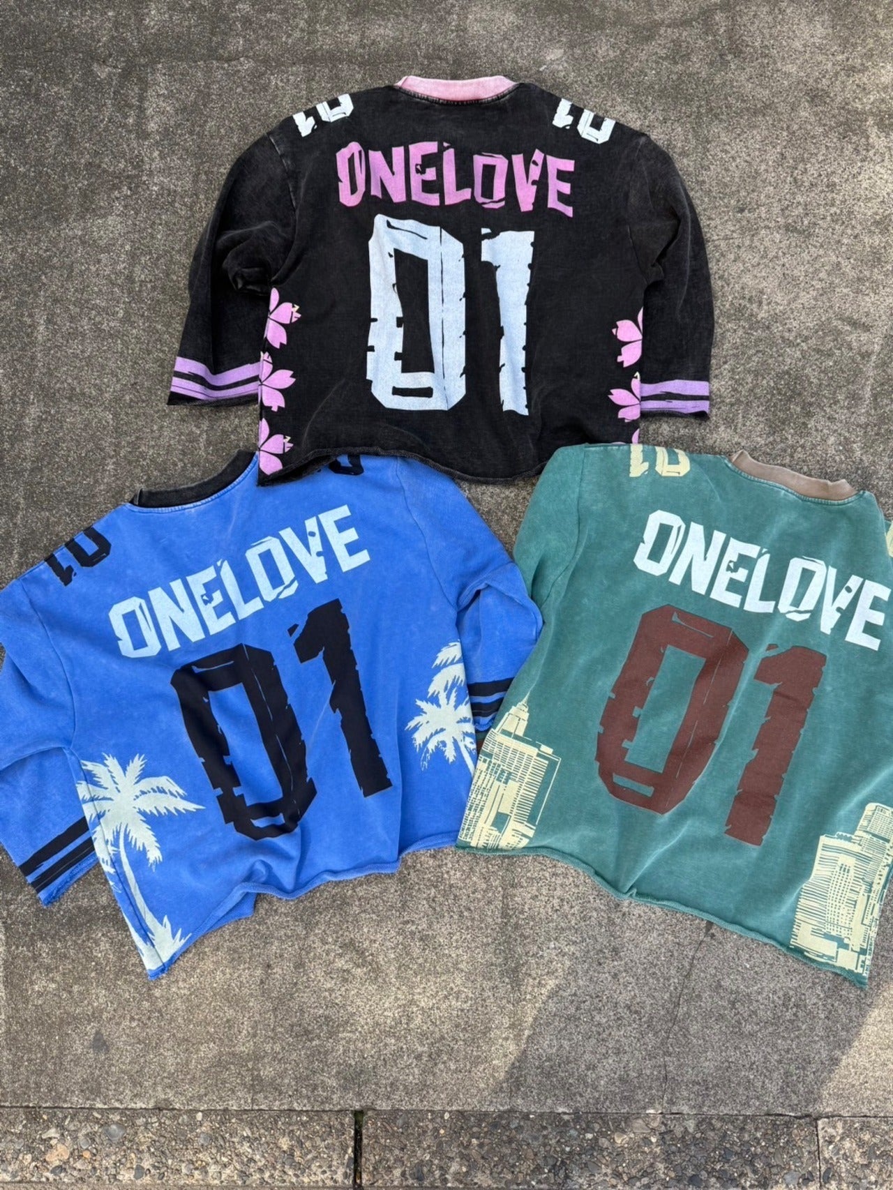 CROPPED LONG SLEEVE "JAPAN"
