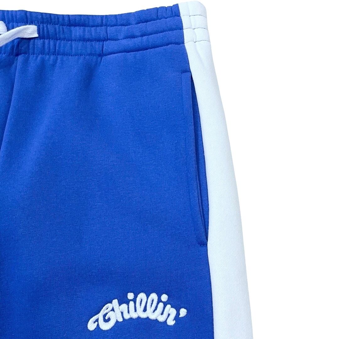 LINE SWEATSUIT SET - BLUE