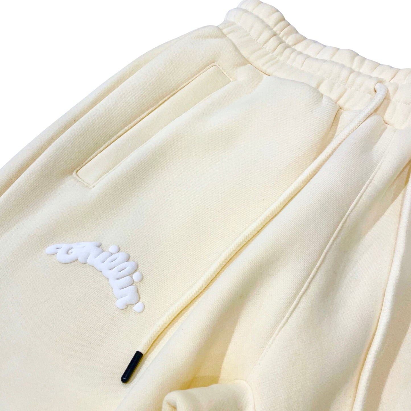 BIG LOGO SWEATSUIT SET - CREAM