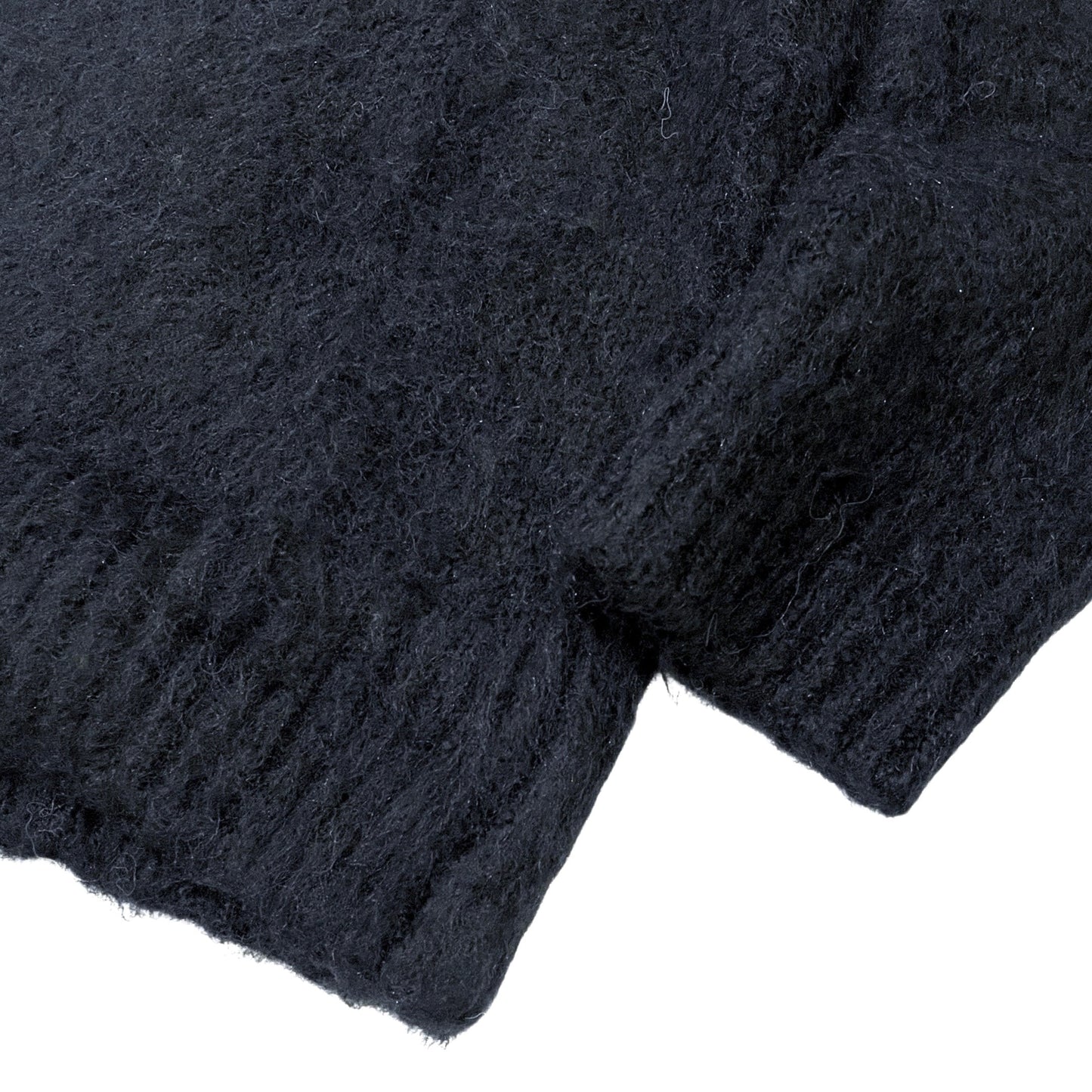 MOHAIR SUIT SET - BLACK