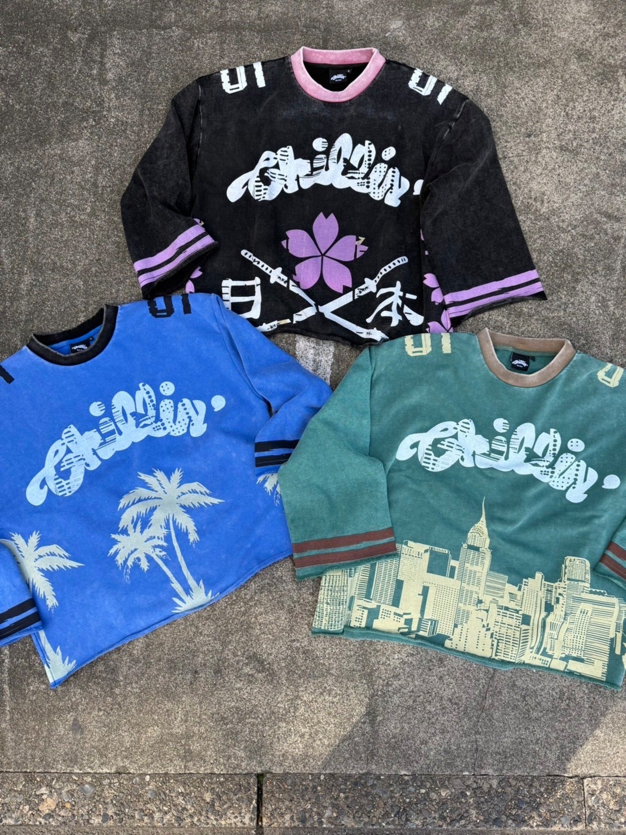 CROPPED LONG SLEEVE "JAPAN"