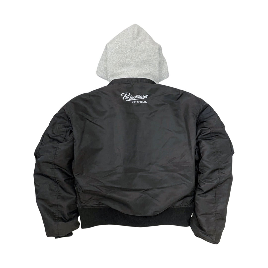 REVERSIBLE BOMBER JACKET