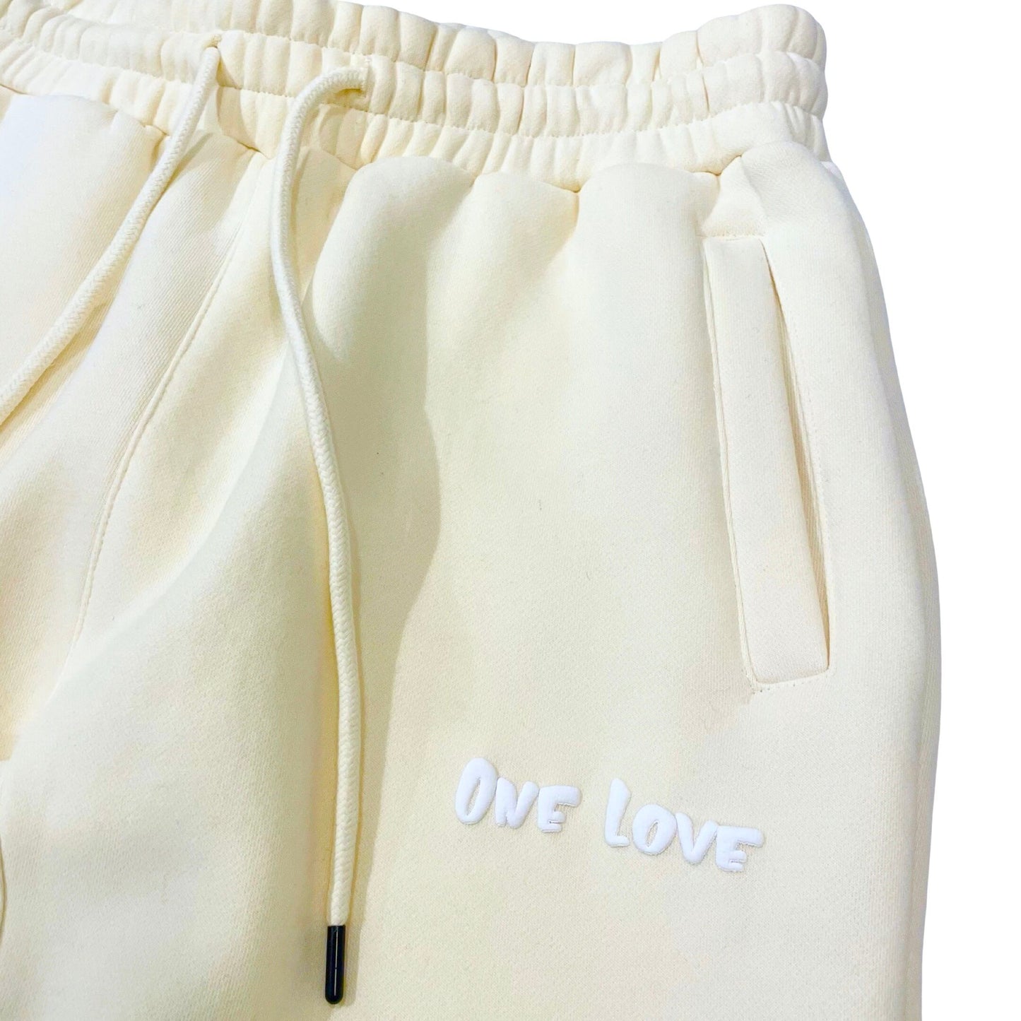 BIG LOGO SWEATSUIT SET - CREAM