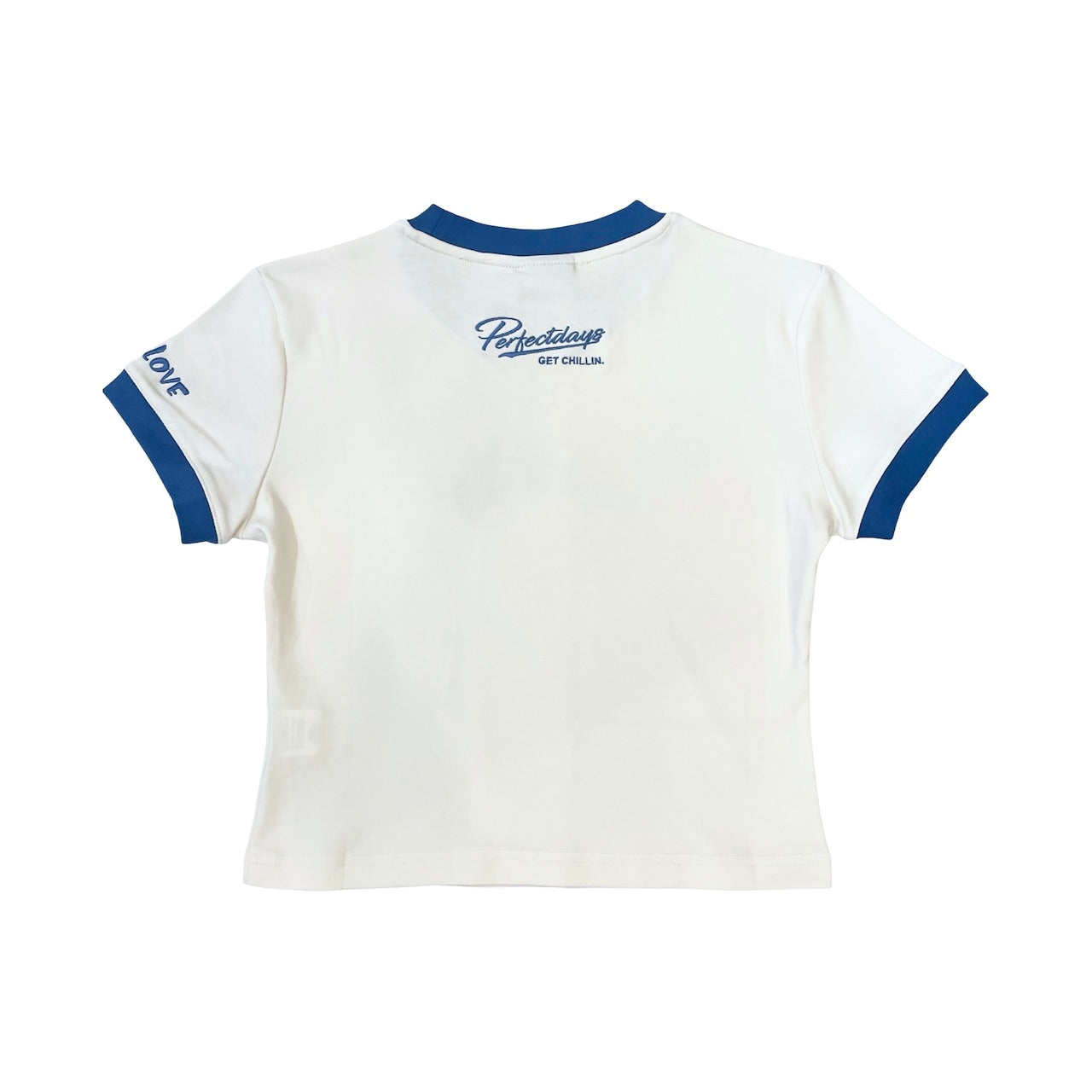 Women's RINGER S/S TEE - BLUE
