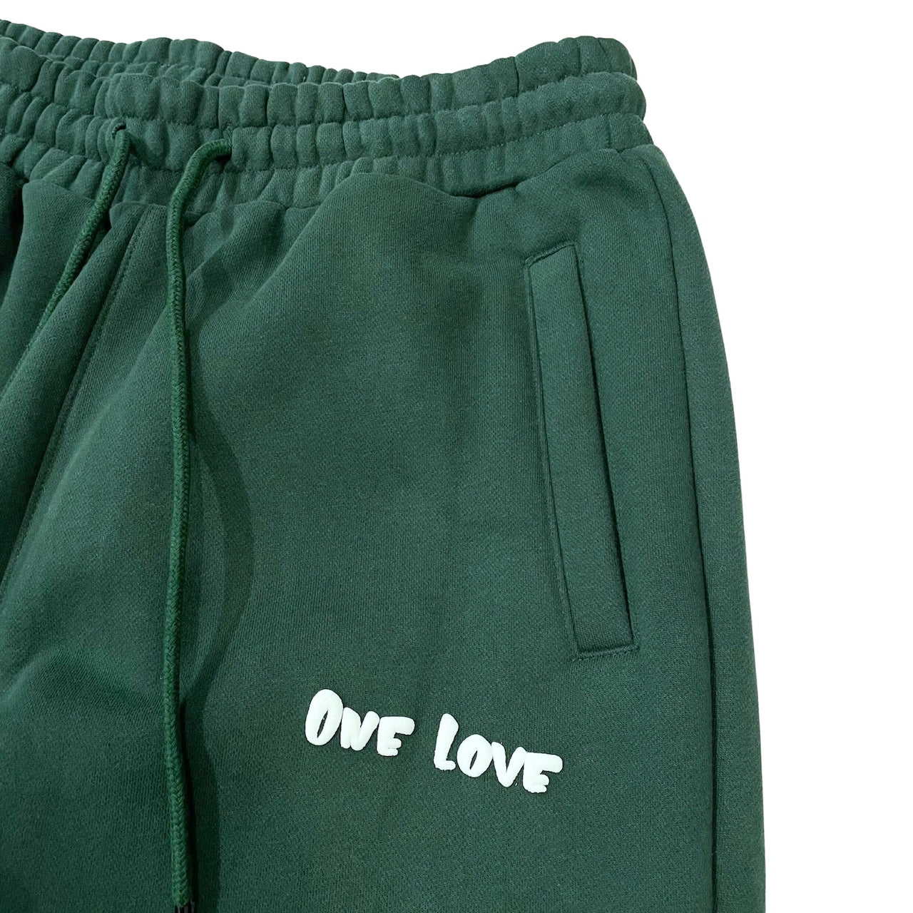 BIG LOGO SWEATSUIT SET - D.GREEN
