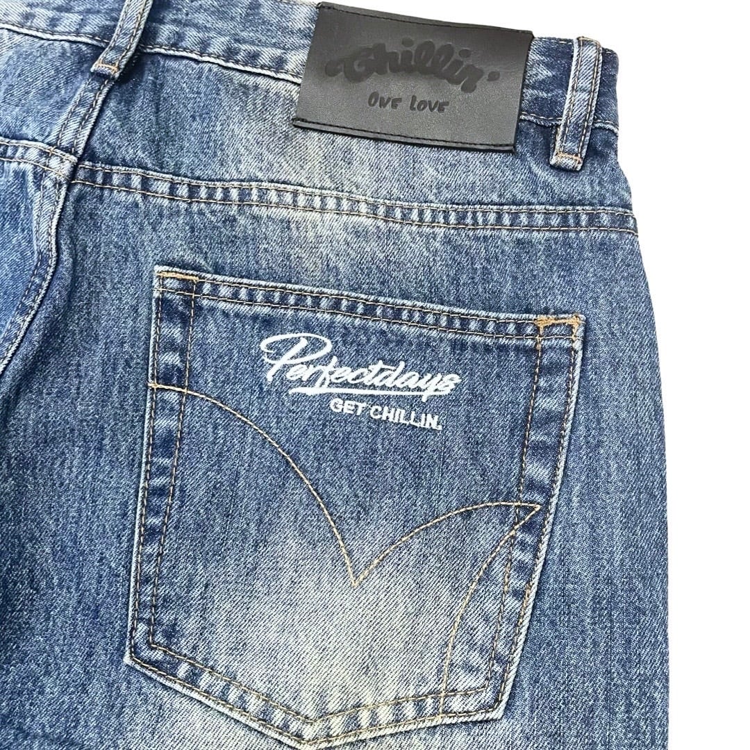 FLOWER FLARE JEANS
