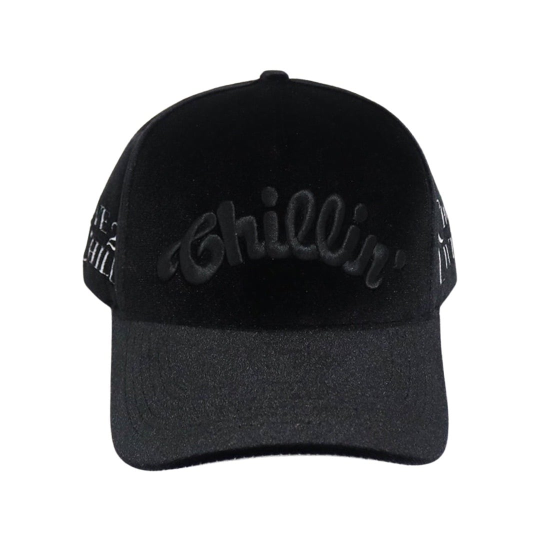 L2C VELVET CAP - BLACK