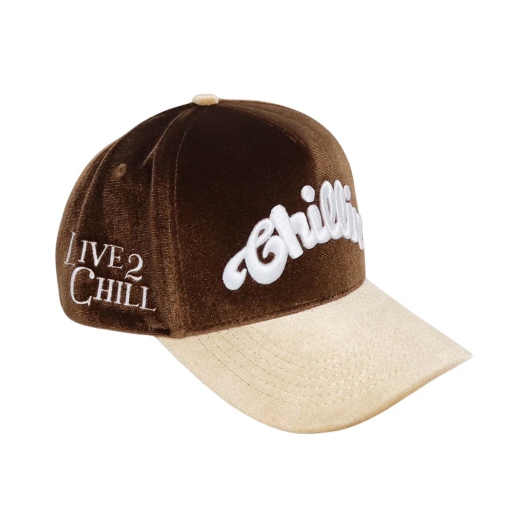 L2C VELVET CAP - BROWN