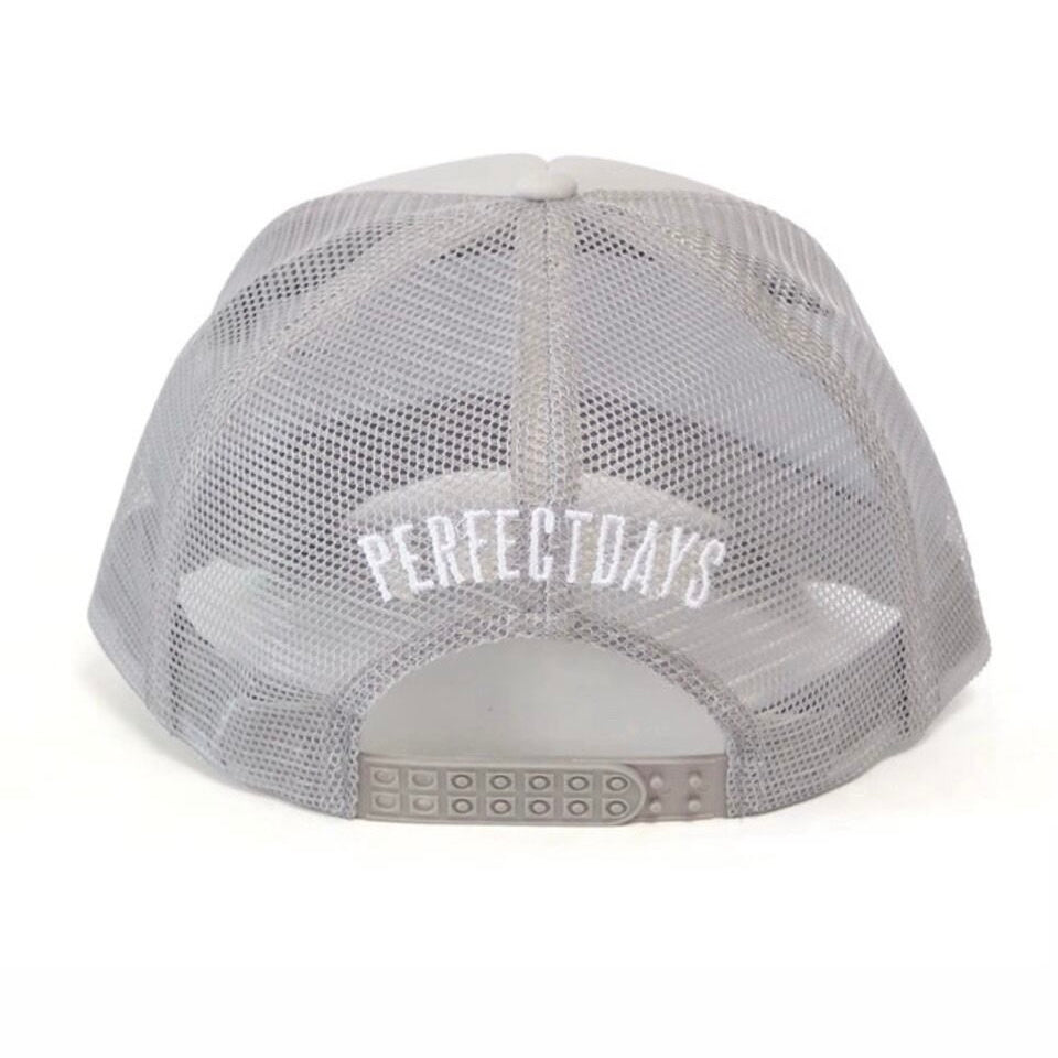 LOGO 5PANEL MESH CAP - GREY