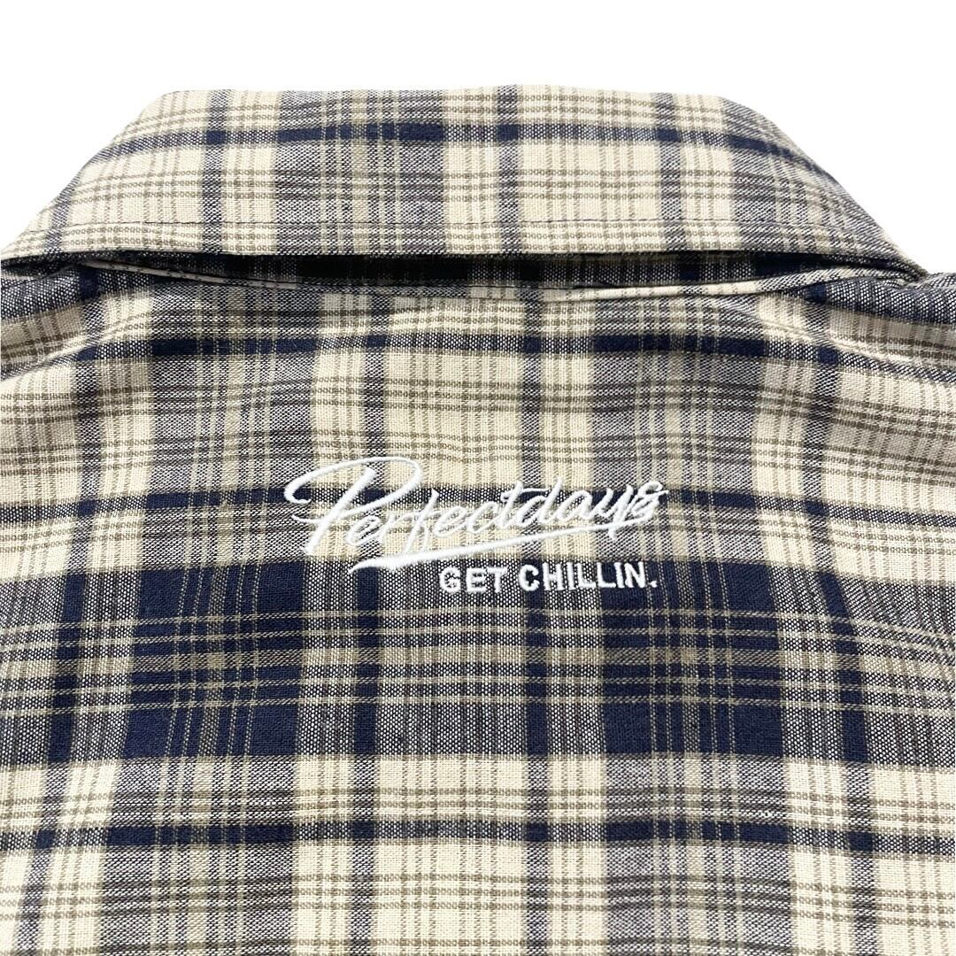 CHECKERED SHIRT - NAVY