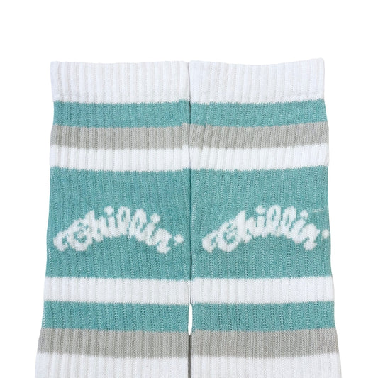 LUMINOUS LOGO SOCKS - MINT
