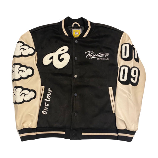 Cloudnine STADIUM JACKET - BLACK