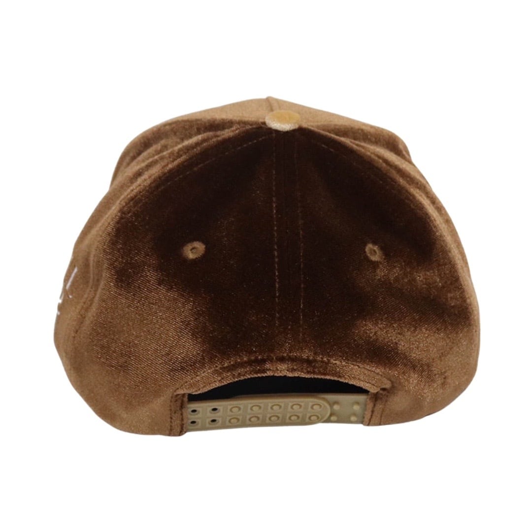 L2C VELVET CAP - BROWN