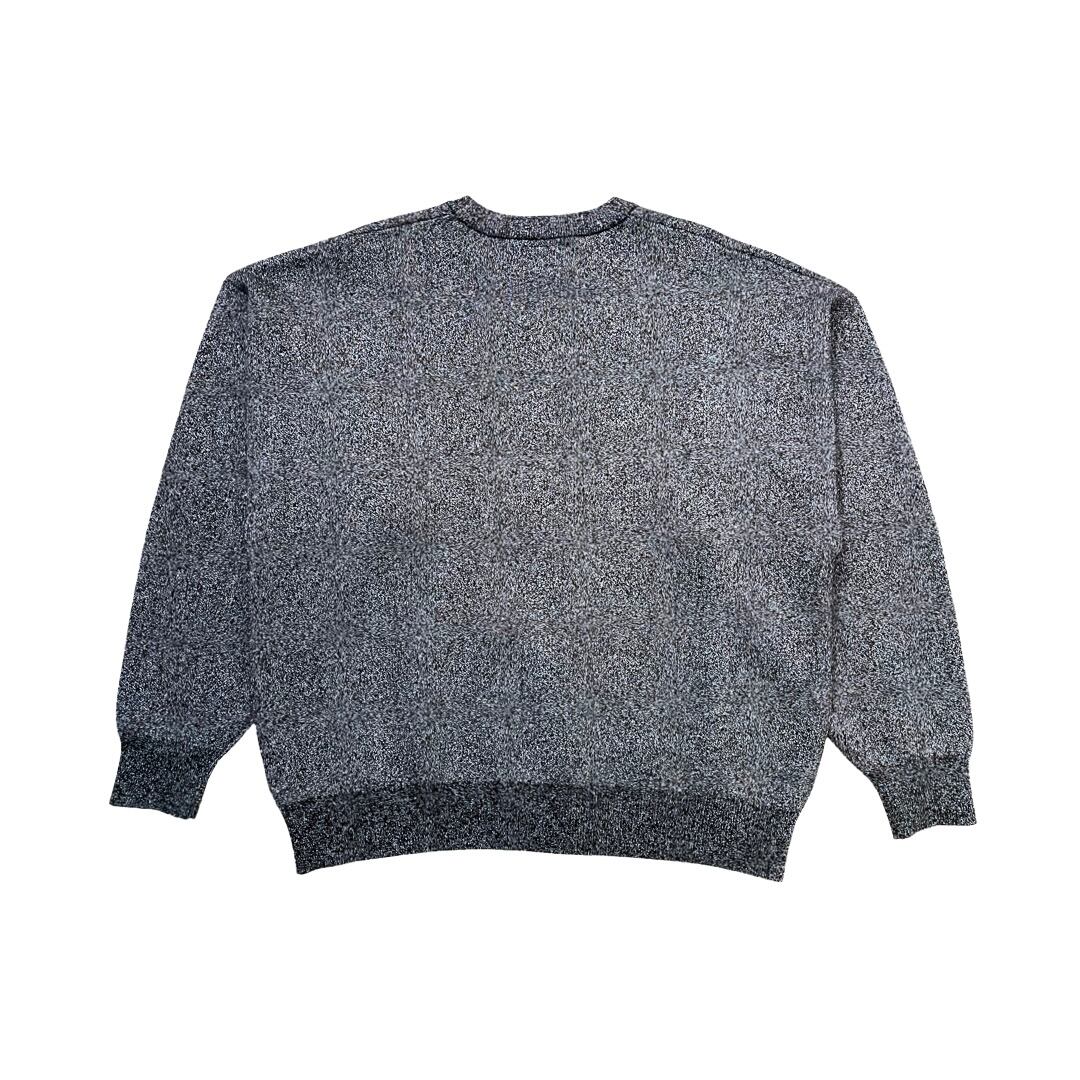 SHINY SWEATER - BLACK