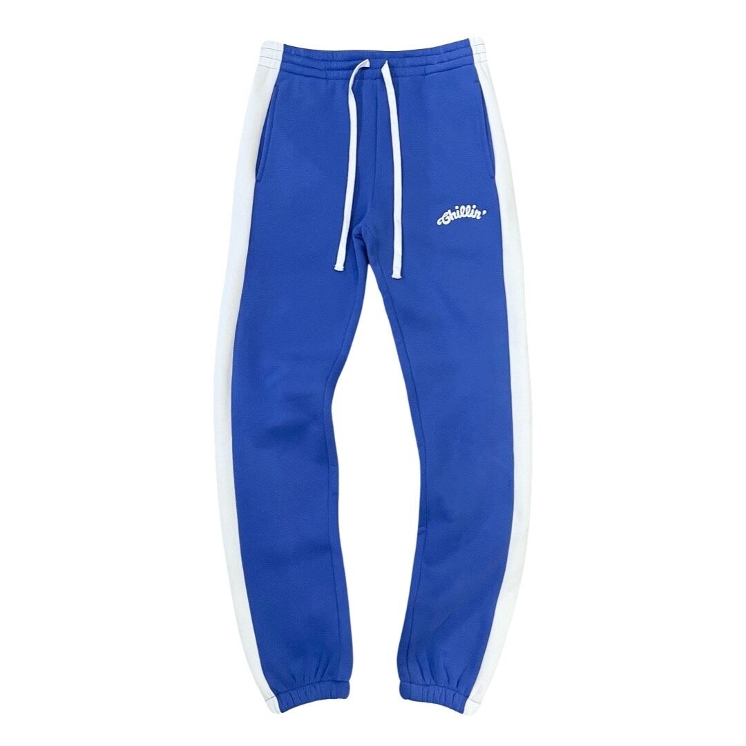 LINE SWEATSUIT SET - BLUE
