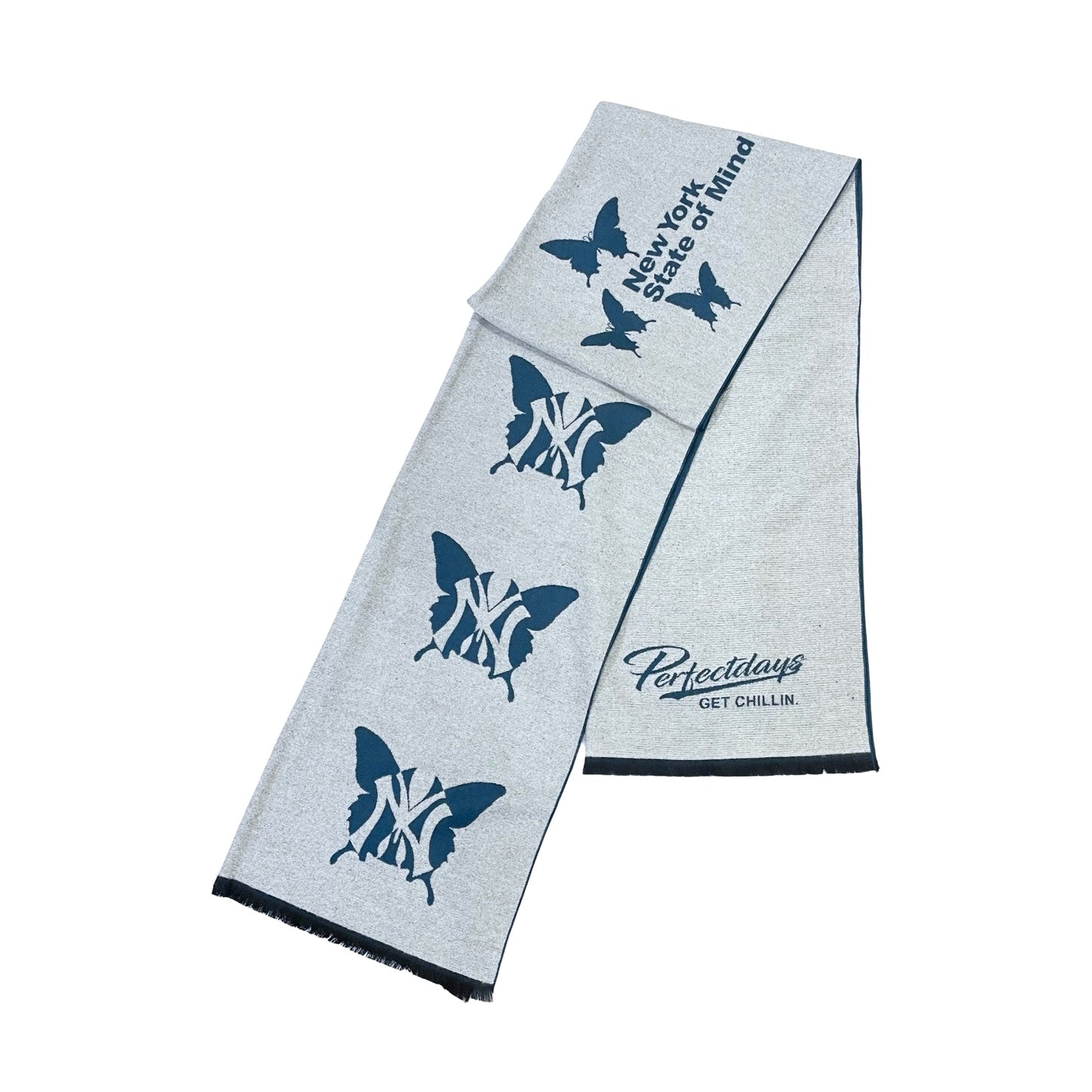 NY BUTTERFLY STOLE - GREEN