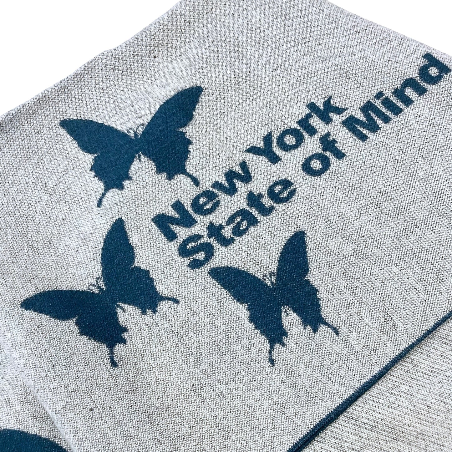 NY BUTTERFLY STOLE - GREEN