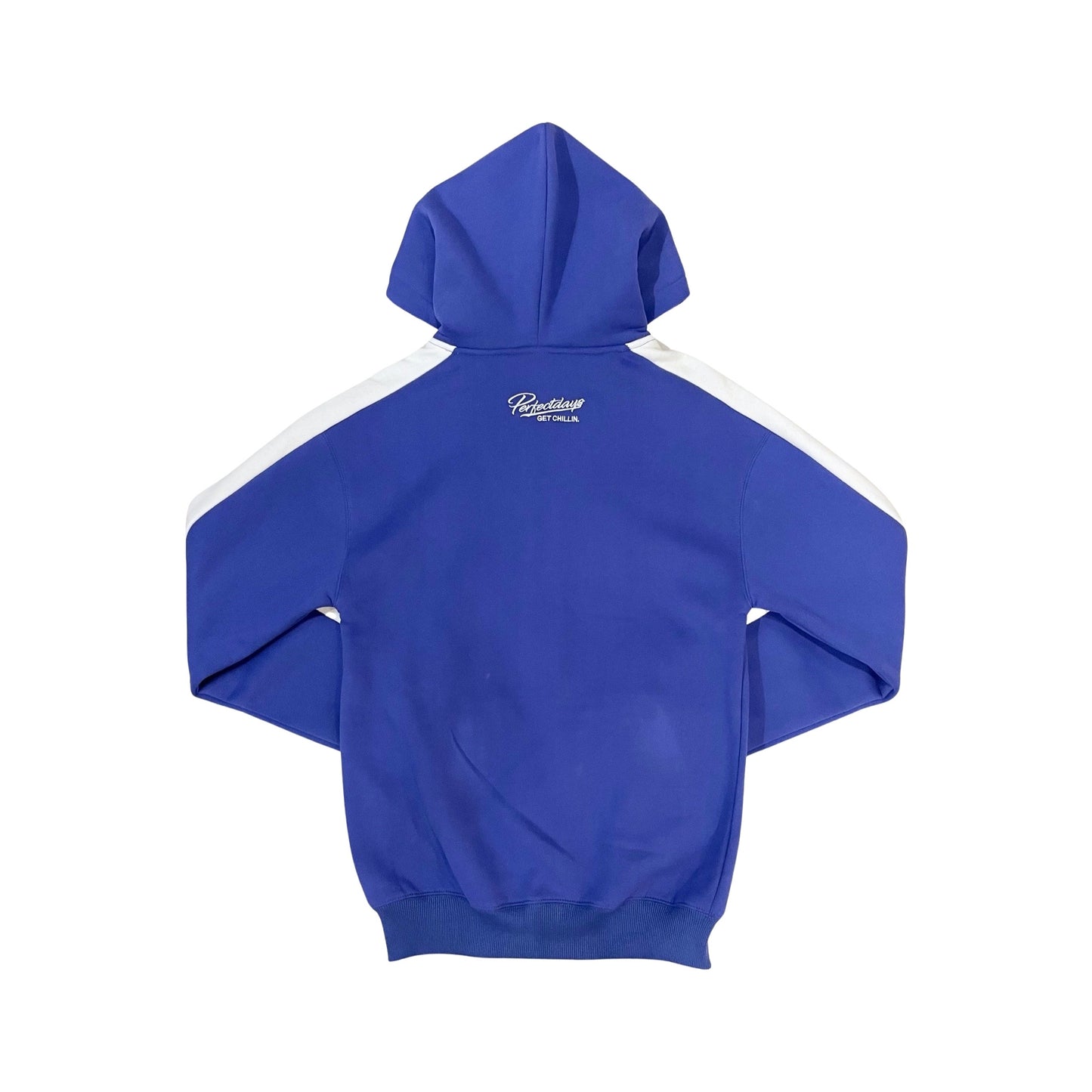 LINE ZIP-UP SWEATSUIT SET - BLUE