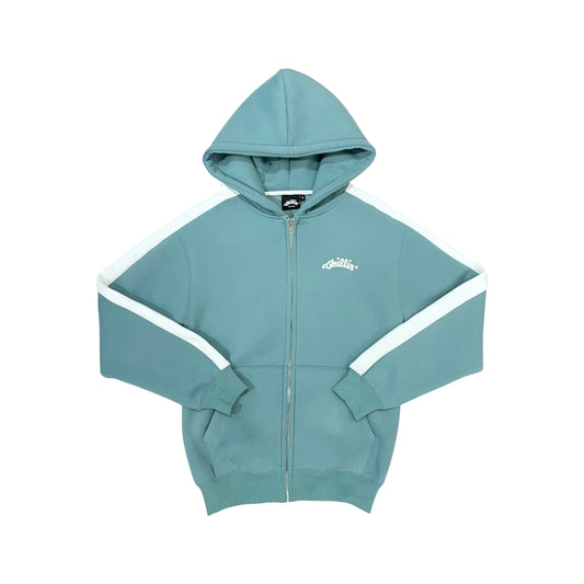 LINE ZIP-UP SWEATSUIT SET - MINT