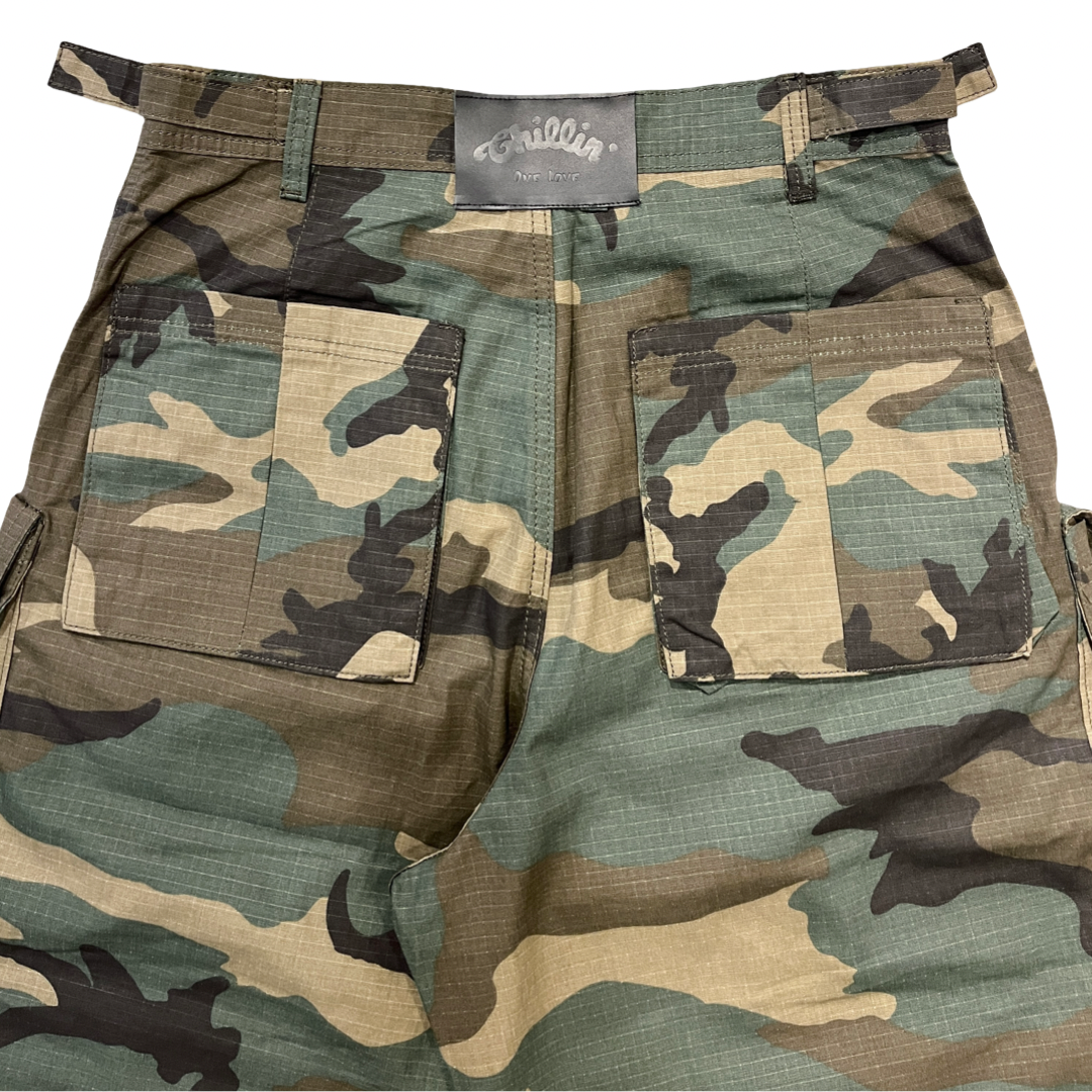 CAMO CARGO PANTS