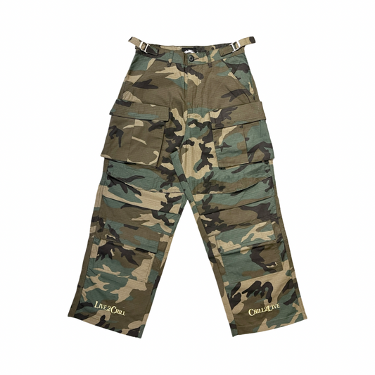 CAMO CARGO PANTS
