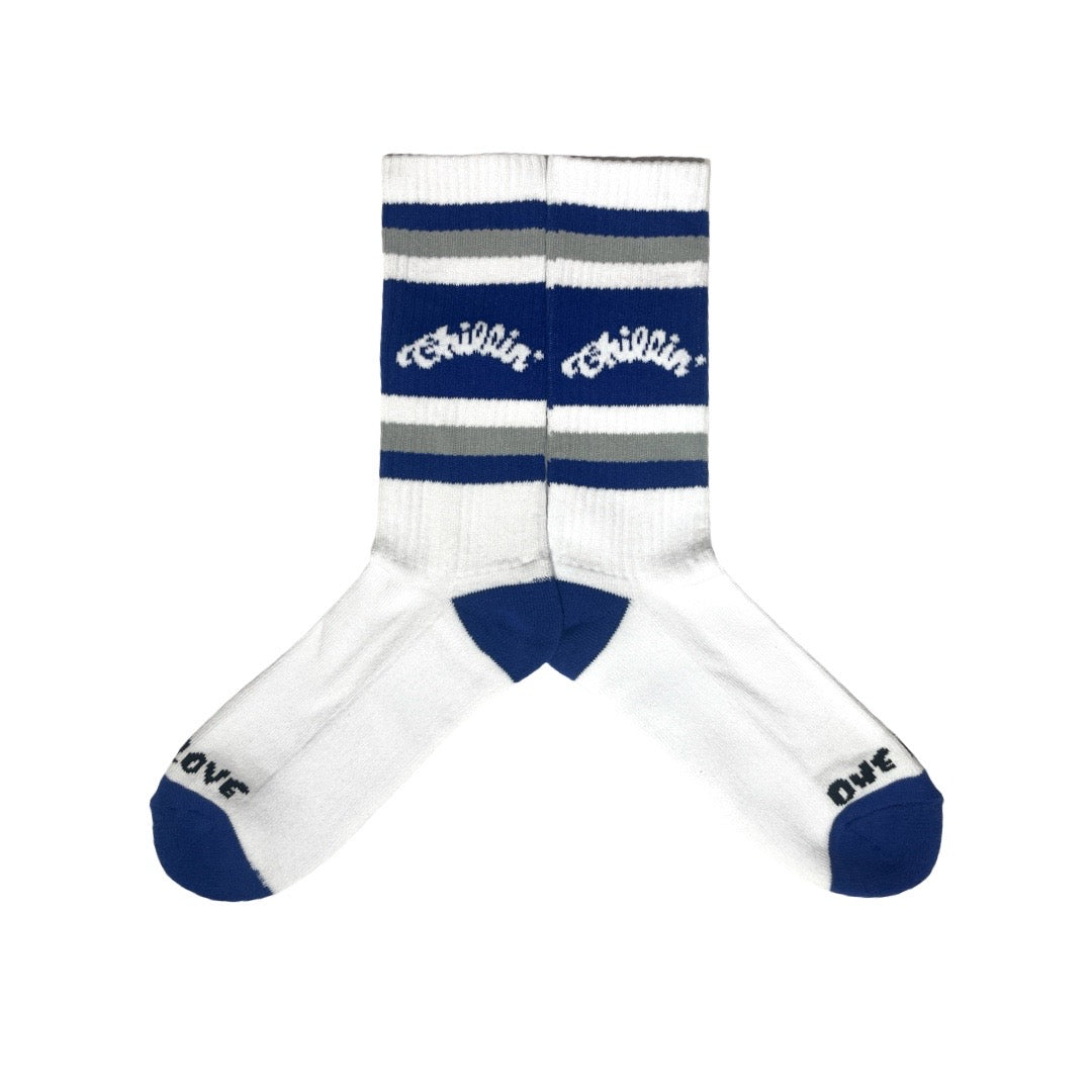 LOGO SOCKS - NAVY