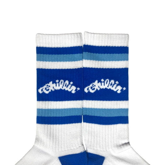 LOGO SOCKS - BLUE
