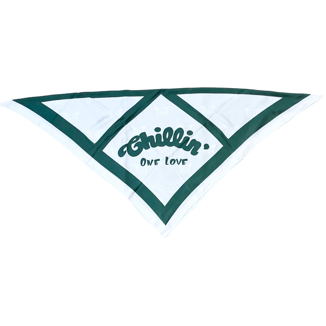 NY BUTTERFLY SCARF - GREEN