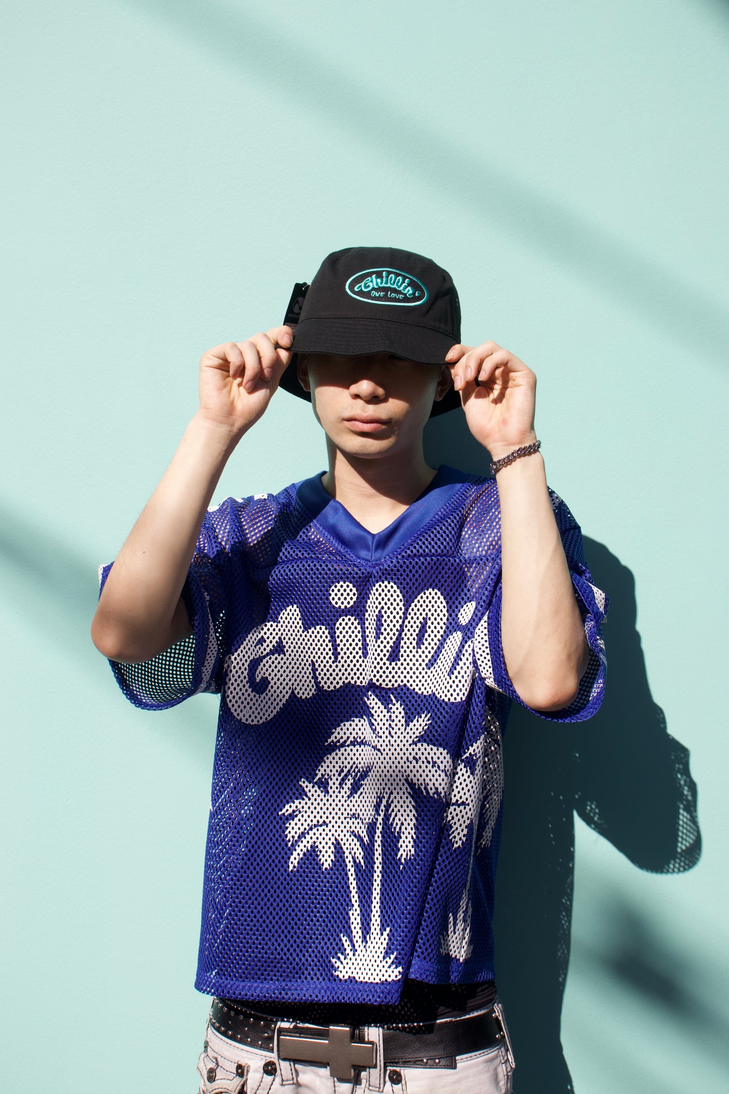 BUCKET HAT - BLACK / MINT