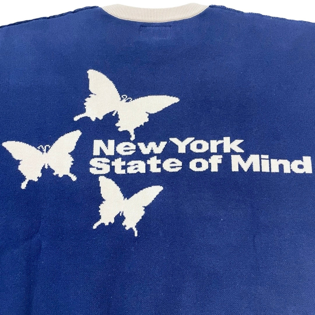 BUTTERFLY SPRING SWEATER - NAVY