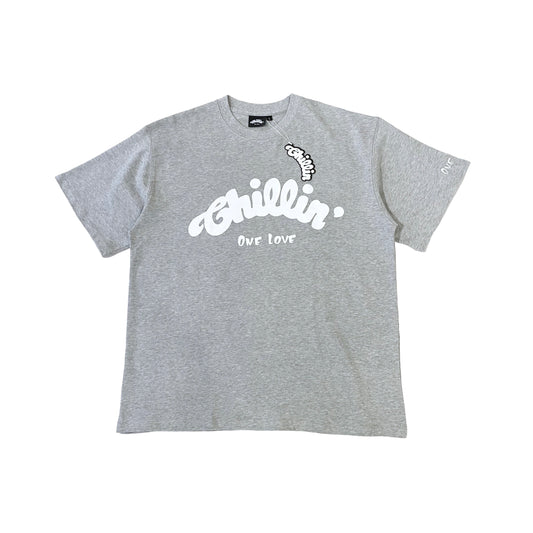 BIG LOGO S/S TEE - GREY