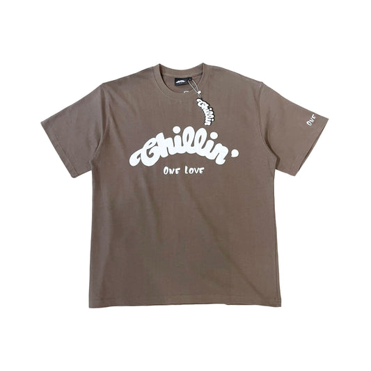 BIG LOGO S/S TEE - BROWN