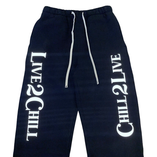 L2C REFLECTOR PANTS - BLACK