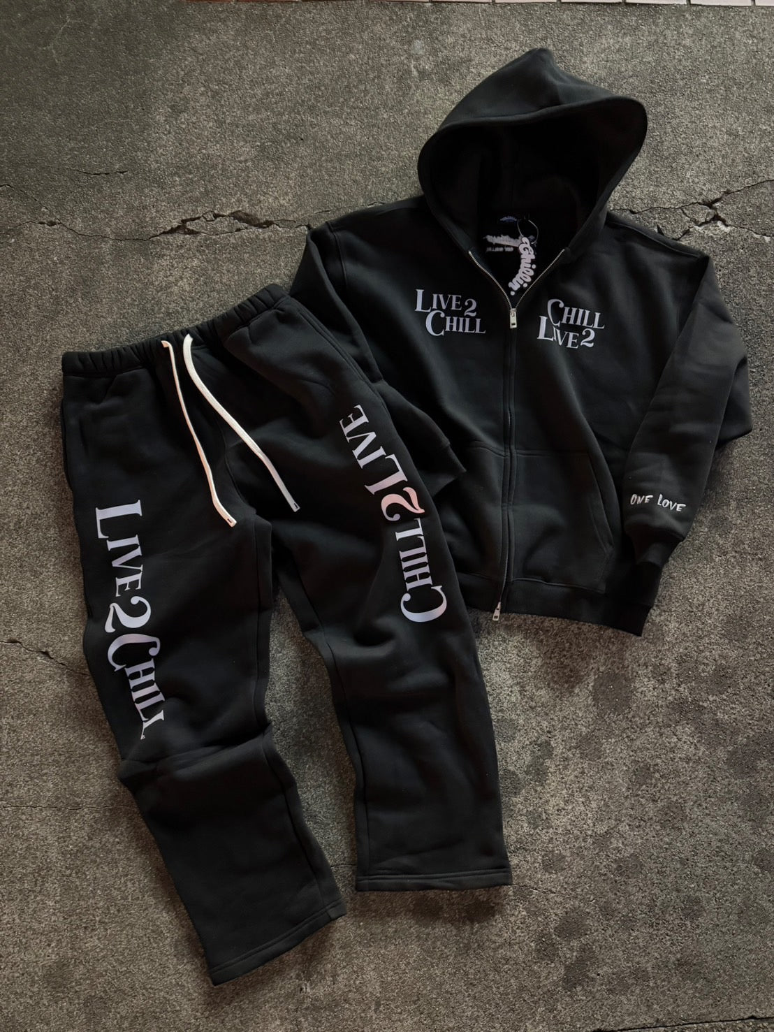 L2C REFLECTOR PANTS - BLACK