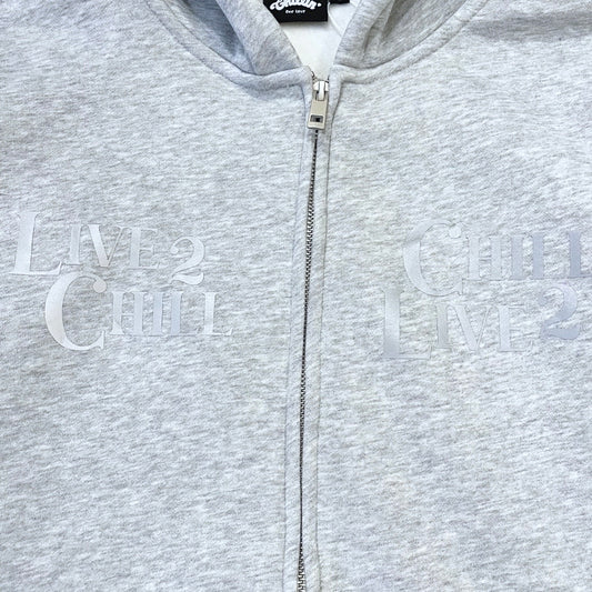 L2C REFLECTOR HOODIE - GREY