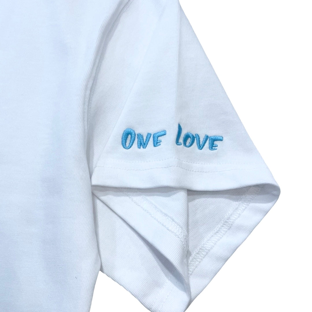 BIG LOGO S/S TEE - WHITE / MINT