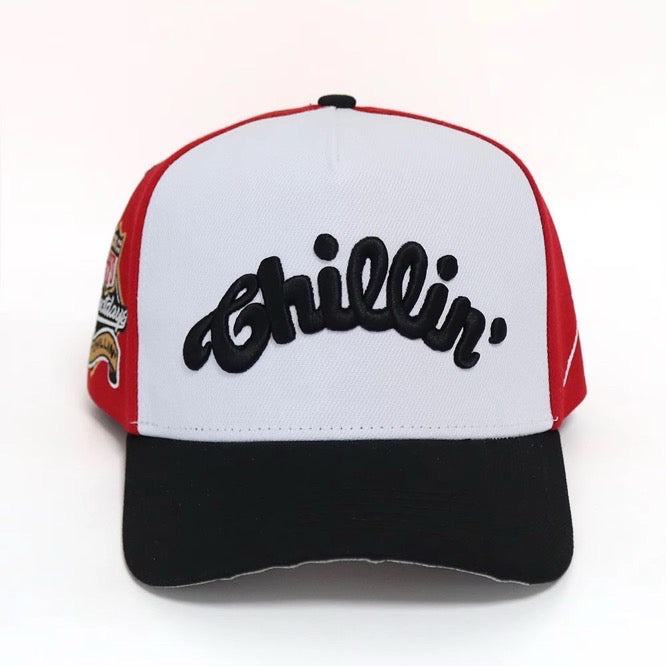 5PANEL CAP "ROSE" - RED
