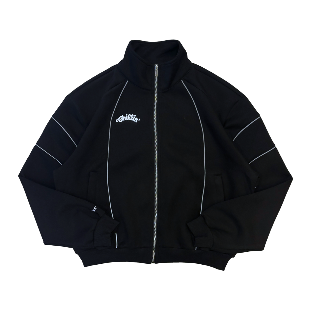 REFLECT LINE TRACKSUIT - BLACK