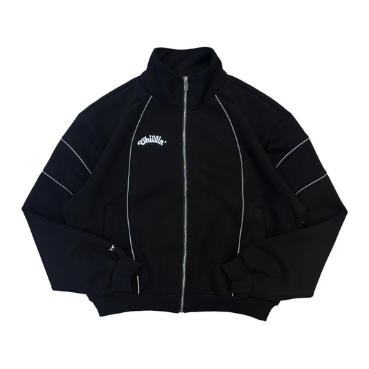 REFLECT LINE TRACKSUIT - BLACK