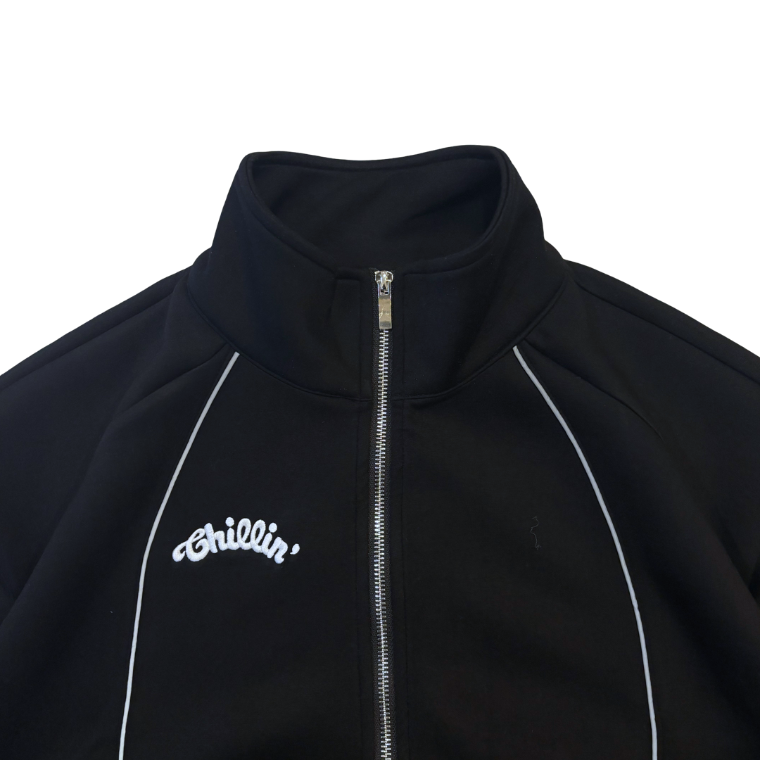 REFLECT LINE TRACKSUIT - BLACK