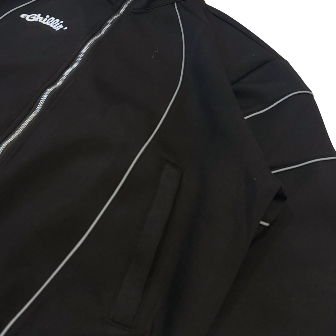 REFLECT LINE TRACKSUIT - BLACK